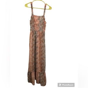 Animal Print Maxi Dress